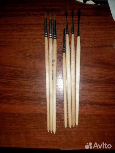 Кисти художественные новые белка колонок