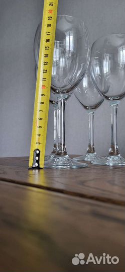 Бокалы для вина, 11 шт стекло, Турция