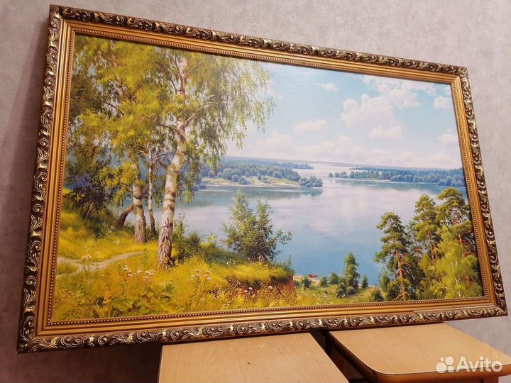 Картина маслом на холсте пейзаж