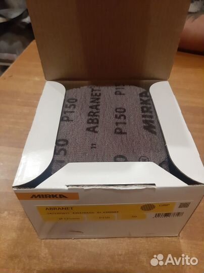 Шлифовальный круг Mirka сетчатый диаметр 125 Р150