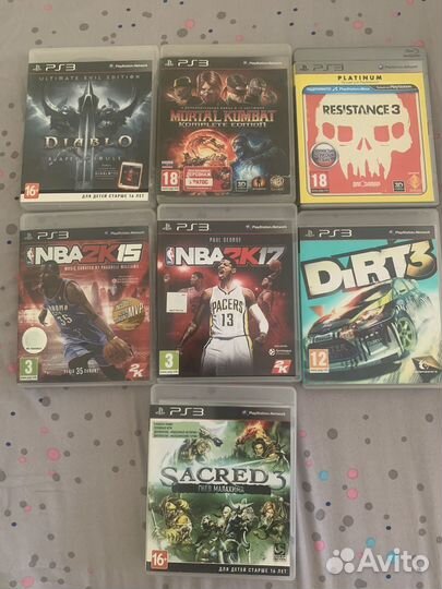 Playstation 3 ps3 игры