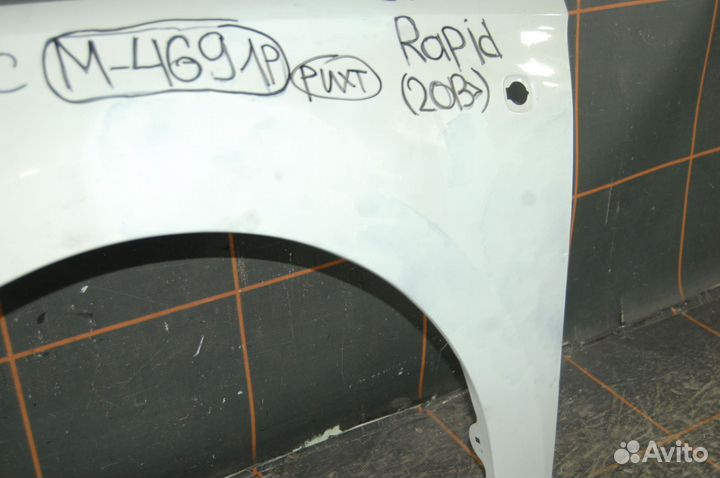 Крыло переднее левое - Skoda Rapid