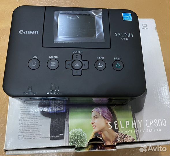 Фотопринтер canon selphy