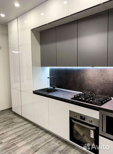 Кухонный гарнитур прямой на заказ