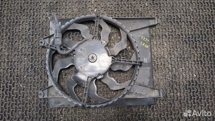 Вентилятор радиатора Hyundai Santa Fe, 2006