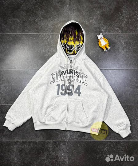 Zip худи supreme Maison margiela