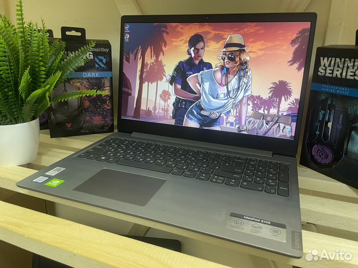 Свежий Lenovo FHD i3-8k/110mx/SSD+HDD/озу 8Gb