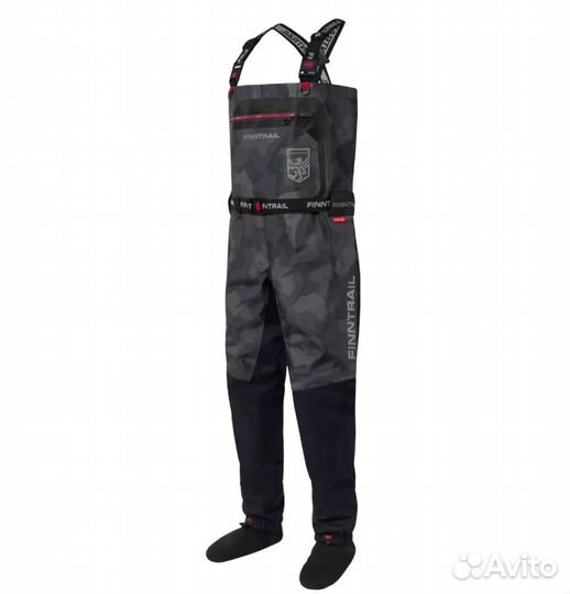 Вейдерсы Finntrail Speedmaster 1528 CamoShadowBlac