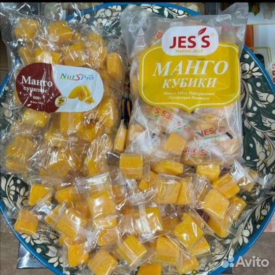 Манго кубики