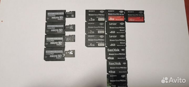 Карты памяти для sony PSP