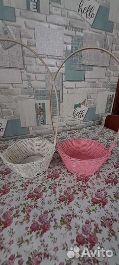 Плетеные корзинки