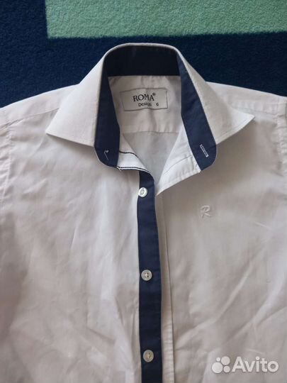 Рубашка белая