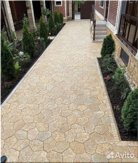Тротуарная плитка брусчатка