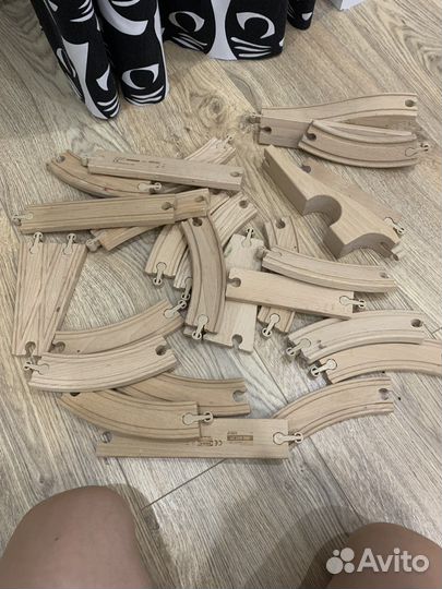 Деревянная железная дорога IKEA