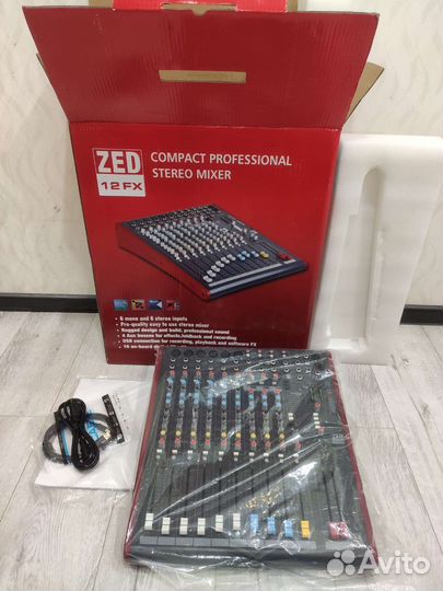 Микшерный пульт allen heath zed 12fx