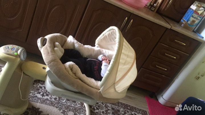 Детские качели шезлонг