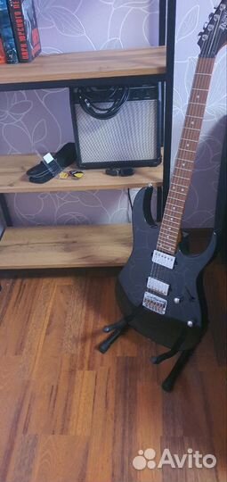 Электрогитара ibanez GRG121SP BKN с комбиком