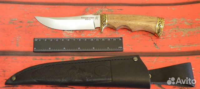 Нож ручной работы «Орлан» ст. 95Х18 г. Ворсма