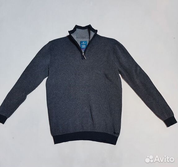 Tom Tailor XL джемпер толстовка на молнии хлопок