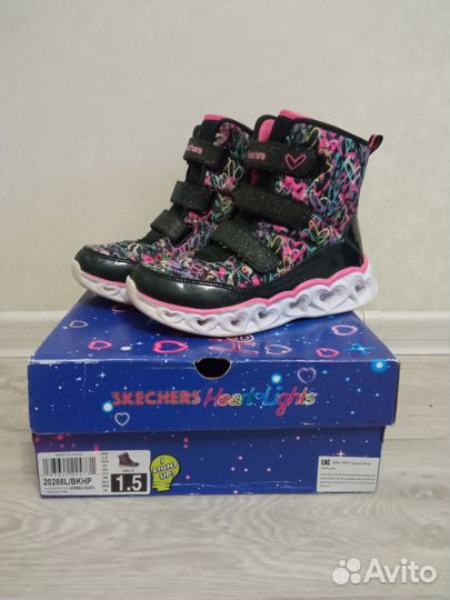 Skechers ботинки для девочки