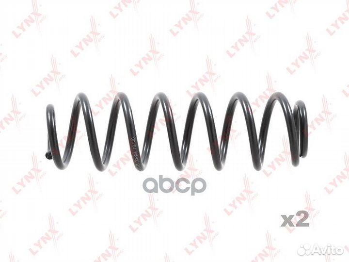 Пружина ходовой части зад прав/лев skoda