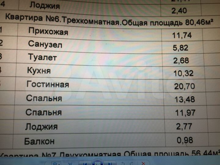 3-к. квартира, 80,5 м², 4/13 эт.