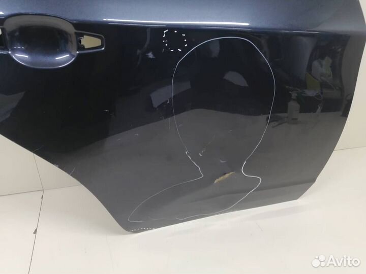 Дверь задняя правая, Subaru Impreza 2007-2012