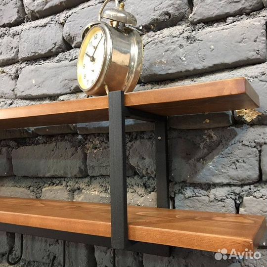 Полка настенная лофт