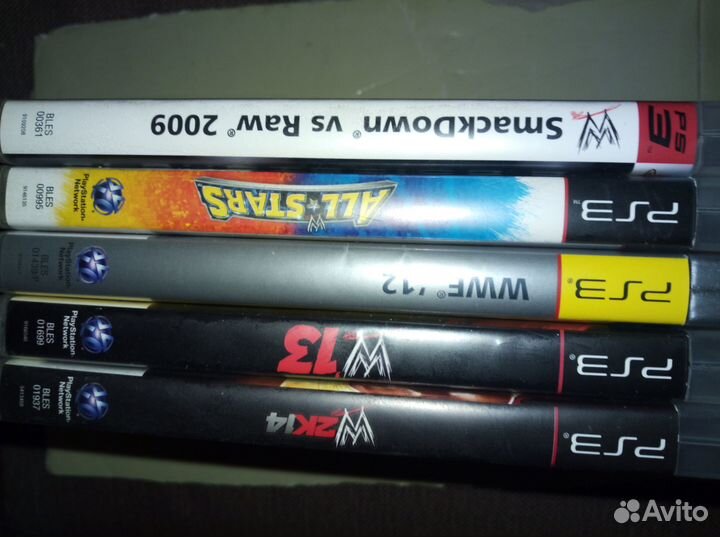 Рестлинг WWE для PS3 коллекция