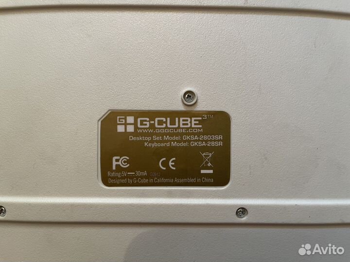 Клавиатура G-Cube gksa-28SR