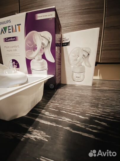 Молокоотсос avent ручной