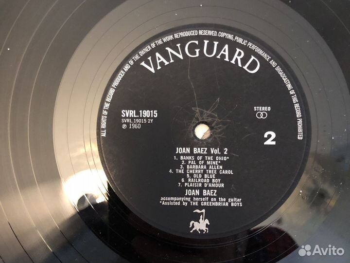 Joan Baez lp UK