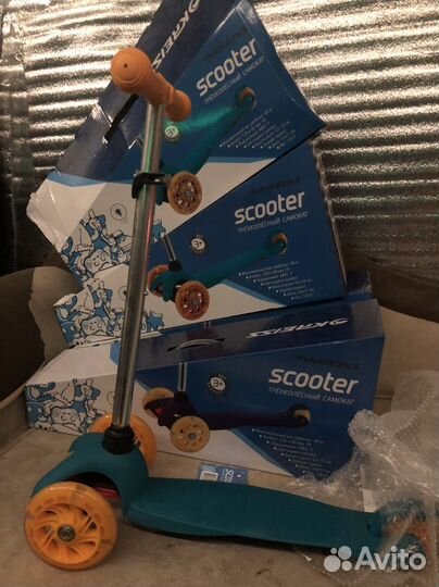 Самокат новый