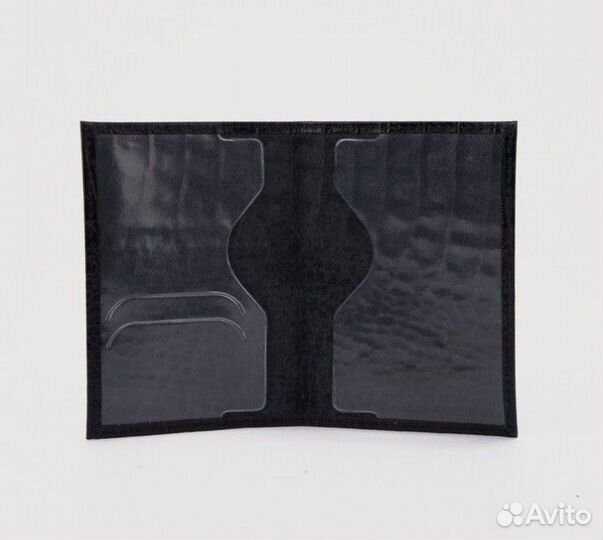 Обложка для паспорта натуральная кожа Россия