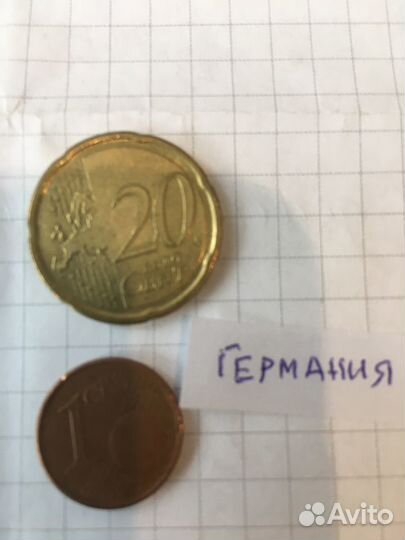 Монеты ГДР, фрг