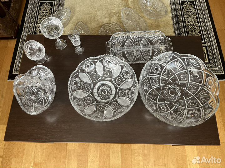 Хрусталь чешский времен СССР