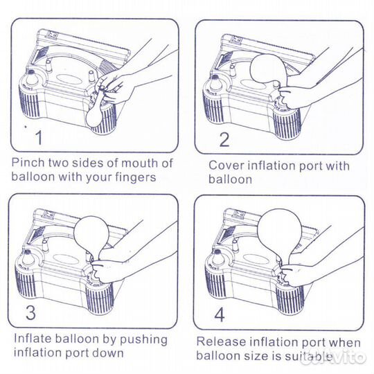 Компрессор для воздушных шаров аренда