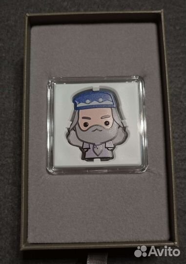 Монета Ниуэ 2020 Гарри Поттер Дамблдор Серебро