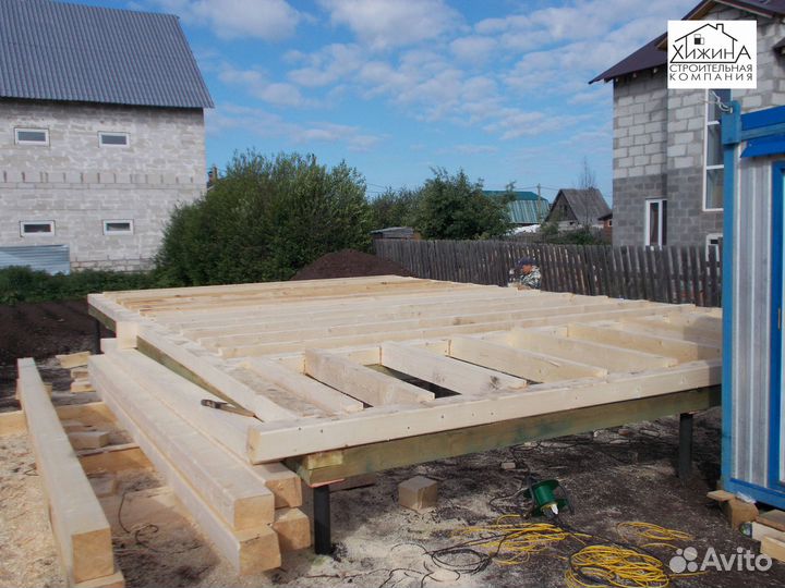 Дома срубы 6х8 из бруса строительство отделка