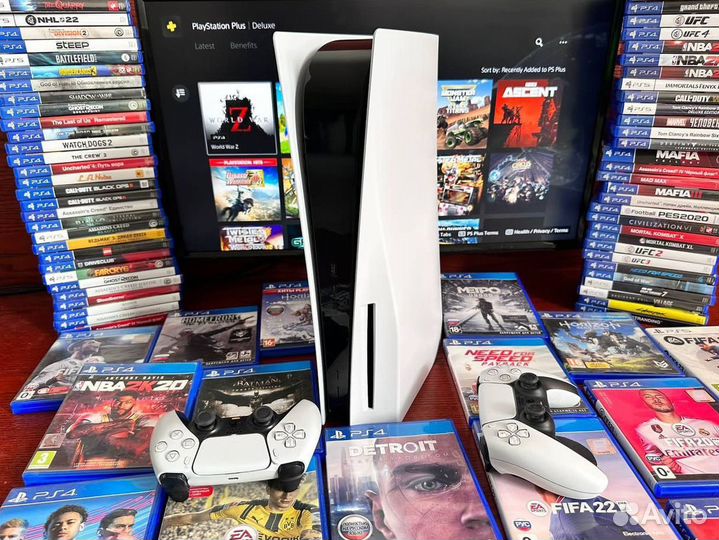 Sony PlayStation 5 + 200 игр