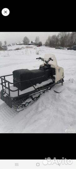 Самодельный снегоход