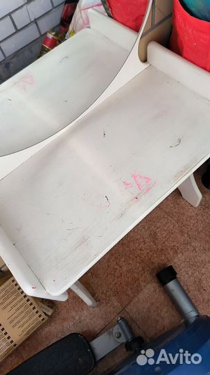 Туалетный столик с зеркалом детский