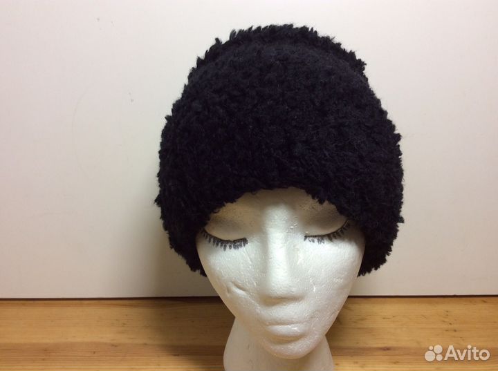 Стильная кубаночка итальянская пряжа, 54-59,арт238