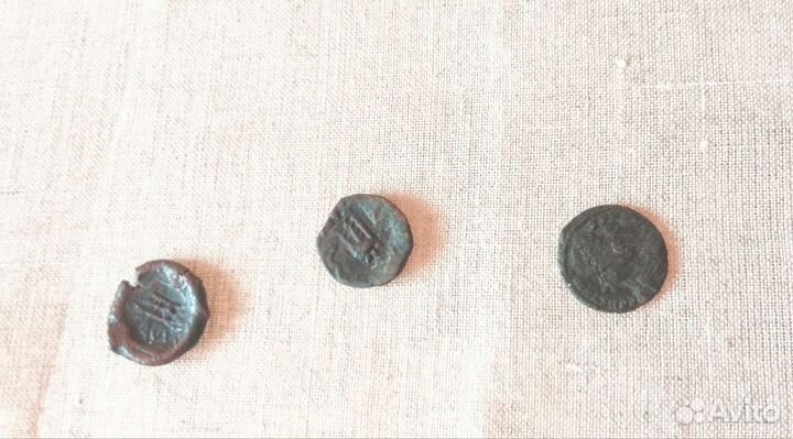 Древнеримский медные монеты