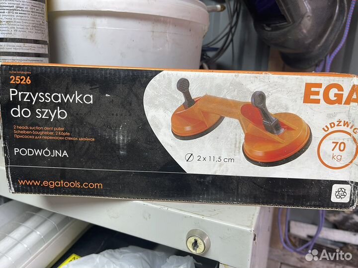 Присоска для снятия стекол
