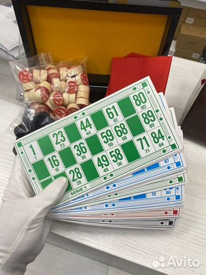 Русское лото в шкатулке