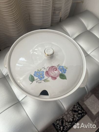 Супница фарфоровая СССР