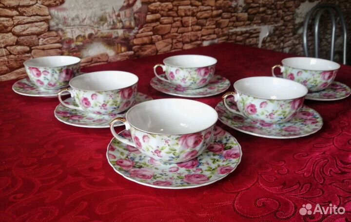 Чайный сервиз фарфор япония