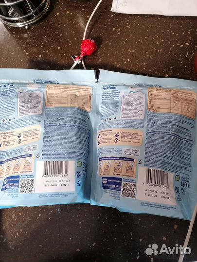 Детские каши безмолочные