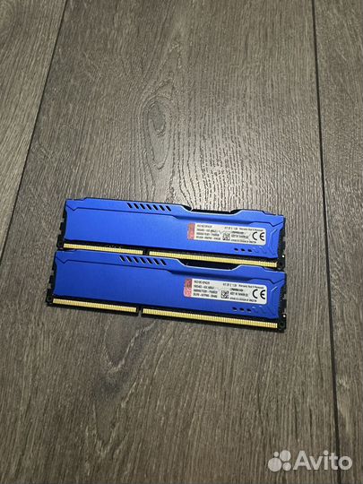 Оперативная память DDR3 8Gb HyperX